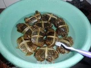 清蒸大闸蟹的做法步骤:2