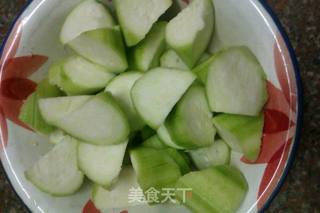 丝瓜汤的做法步骤:3