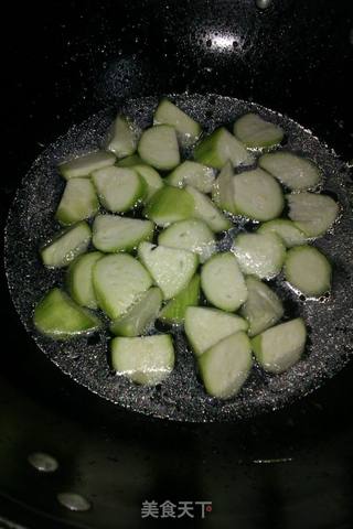 丝瓜汤的做法步骤:4