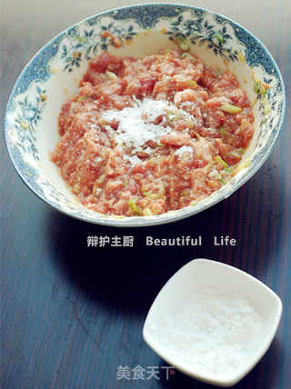 日式照烧香菇肉盒的做法步骤:4