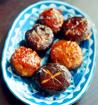 日式照烧香菇肉盒的做法步骤:10