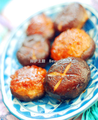 日式照烧香菇肉盒的做法步骤:11