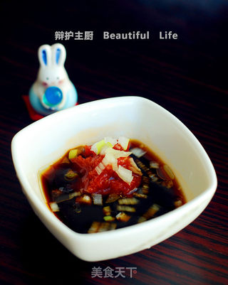 香菇虾肉蒸蛋卷的做法步骤:9