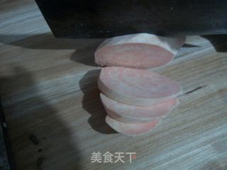 甘梅地瓜的做法步骤:2