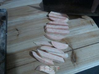 甘梅地瓜的做法步骤:3