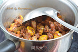 板栗烧羊肉的做法步骤:8