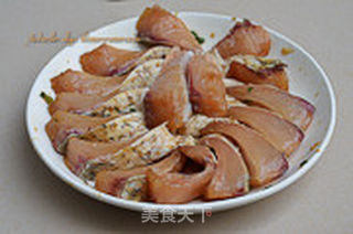 清蒸鱼排的做法步骤:9