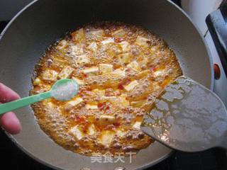 麻婆豆腐的做法步骤:13