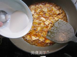麻婆豆腐的做法步骤:14