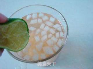 柠檬冰糖雪梨汁的做法步骤:9