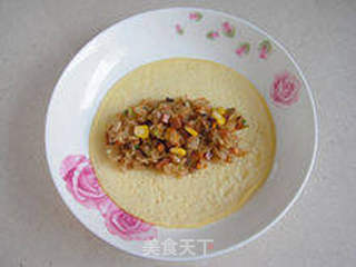 【手卷蛋包饭】--- 周末和孩子一起体验厨房生活的做法步骤:11