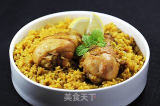 咖喱鸡腿饭的做法步骤:11