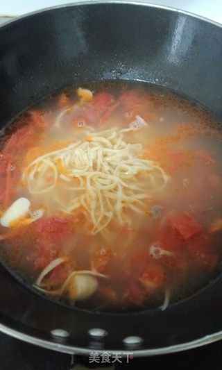 手工鸡蛋面的做法步骤:13