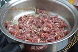 孜然羊肉的做法步骤:5