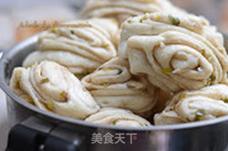 肉桂花卷的做法步骤:11