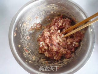 茄丁大肉包的做法步骤:4