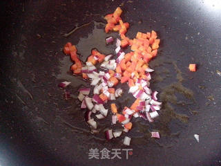 火焰山炒饭的做法步骤:6