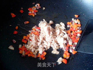 火焰山炒饭的做法步骤:7