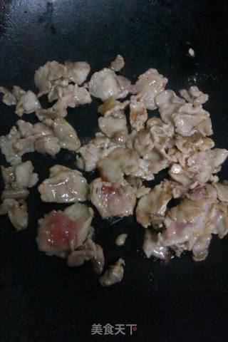 刀豆干炒肉片的做法步骤:4