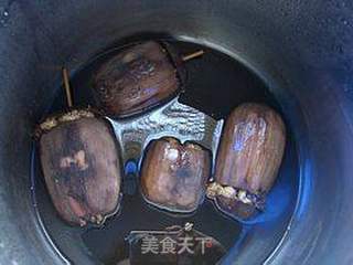 桂花糯米藕的做法步骤:6