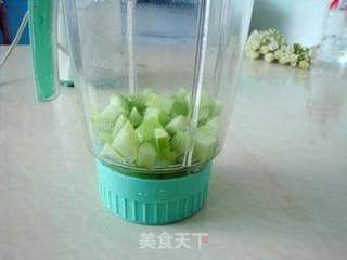 芝麻黄瓜汁的做法步骤:3
