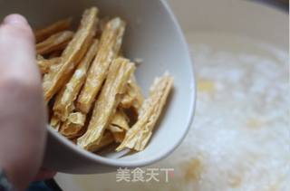 养生腐竹白果粥的做法步骤:7