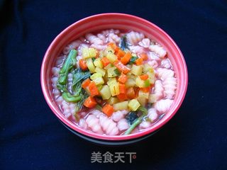 教你简单一招做好看又好吃的面食——苋汁麻食的做法步骤：12