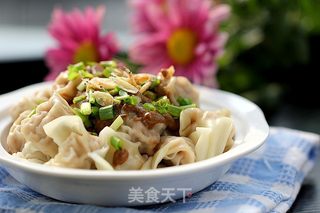 麻酱拌馄饨的做法步骤:12