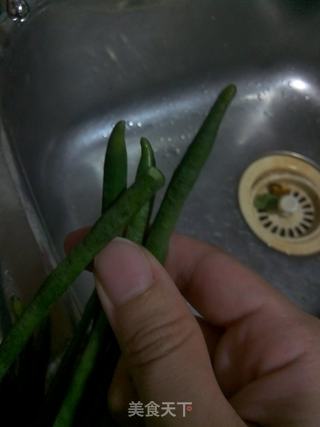 花式豆角的做法步骤:2