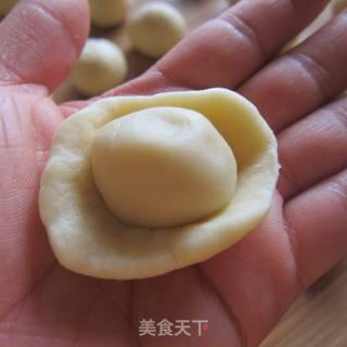 香芋蛋黄酥的做法步骤:14