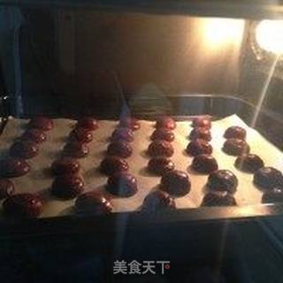 抹茶夹心巧克力小西饼的做法步骤:17