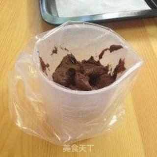 抹茶夹心巧克力小西饼的做法步骤:13