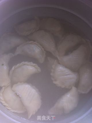 韭菜豆干水饺的做法步骤:16