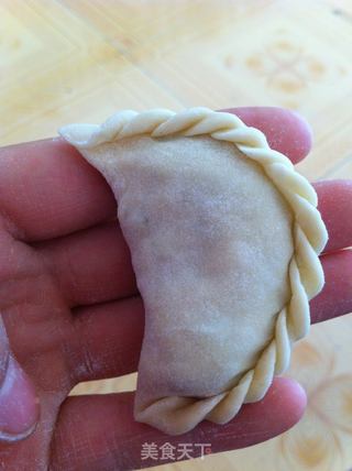 韭菜豆干水饺的做法步骤:14