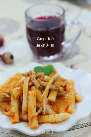 【C家主厨】万千男女的味宠“辣炒泡菜年糕”的做法步骤:9
