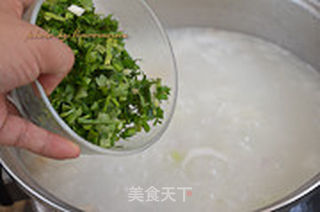 白萝卜牛肉粥的做法步骤:7