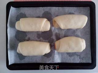 芝士核桃火腿餐包的做法步骤:14