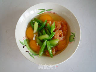 虾仁滑蛋的做法步骤:7