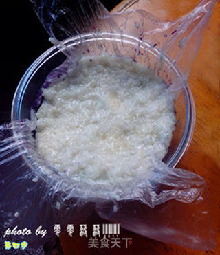 紫薯糯米凉糕的做法步骤:4
