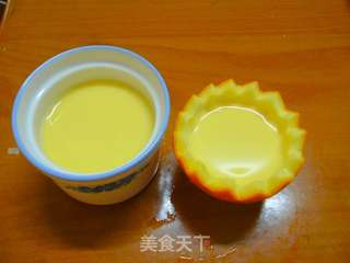 鲜橙炖蛋的做法步骤：9