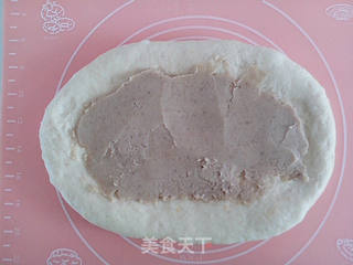 柠香栗子蓉土司的做法步骤:6