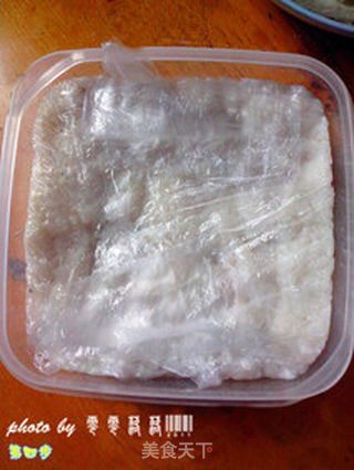 香煎粢饭糕——剩米饭变美味小吃的做法步骤:4