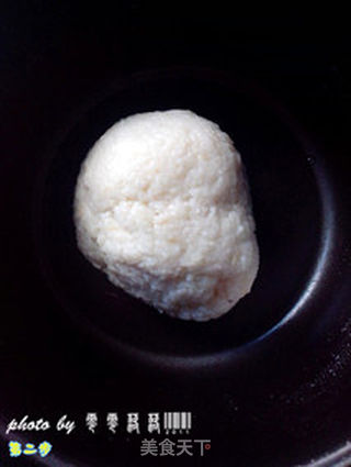 香煎粢饭糕——剩米饭变美味小吃的做法步骤:2