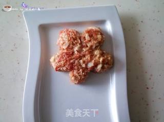 儿童创意菜谱---花朵肉末的做法步骤:5