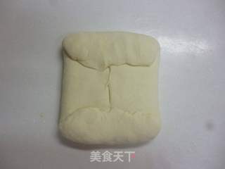 抹茶夹层面包成型方法的做法步骤:2