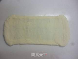 抹茶夹层面包成型方法的做法步骤:3