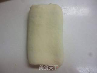 抹茶夹层面包成型方法的做法步骤:4