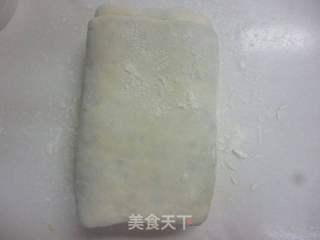 抹茶夹层面包成型方法的做法步骤:6