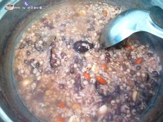 红豆莲子糯米粥的做法步骤:7