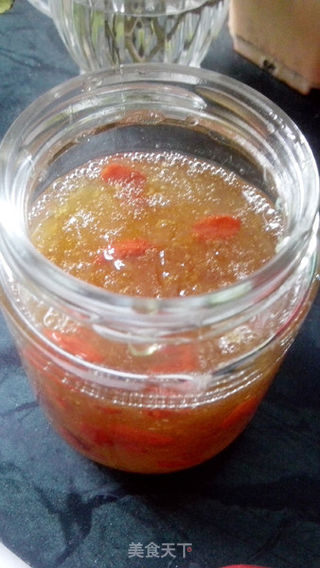 枸杞蜂蜜柚子茶的做法步骤:12